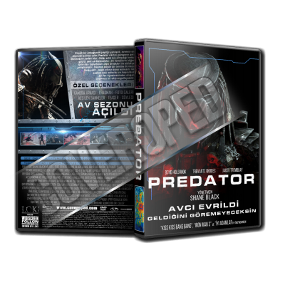 Predator 2018 V6 Türkçe Dvd Cover Tasarımı